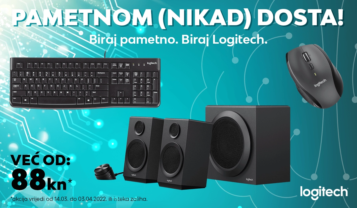 Logitech periferija za najpametniju učinkovitost! 